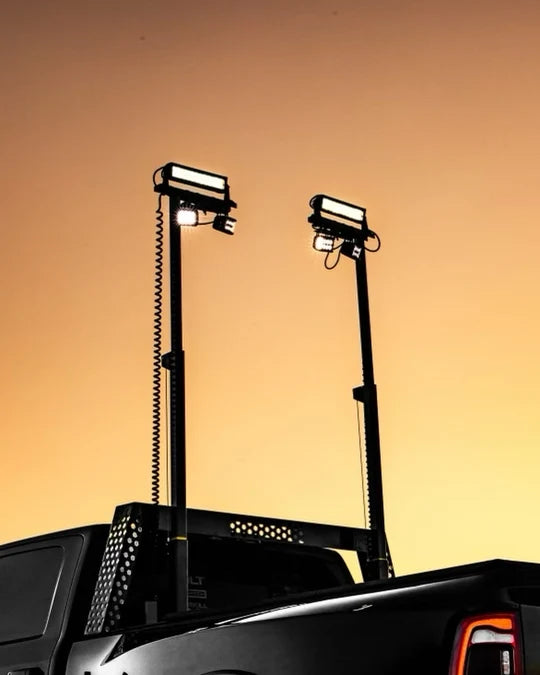 FCKLightBars Truck Bed-Mounted LED Light Towers