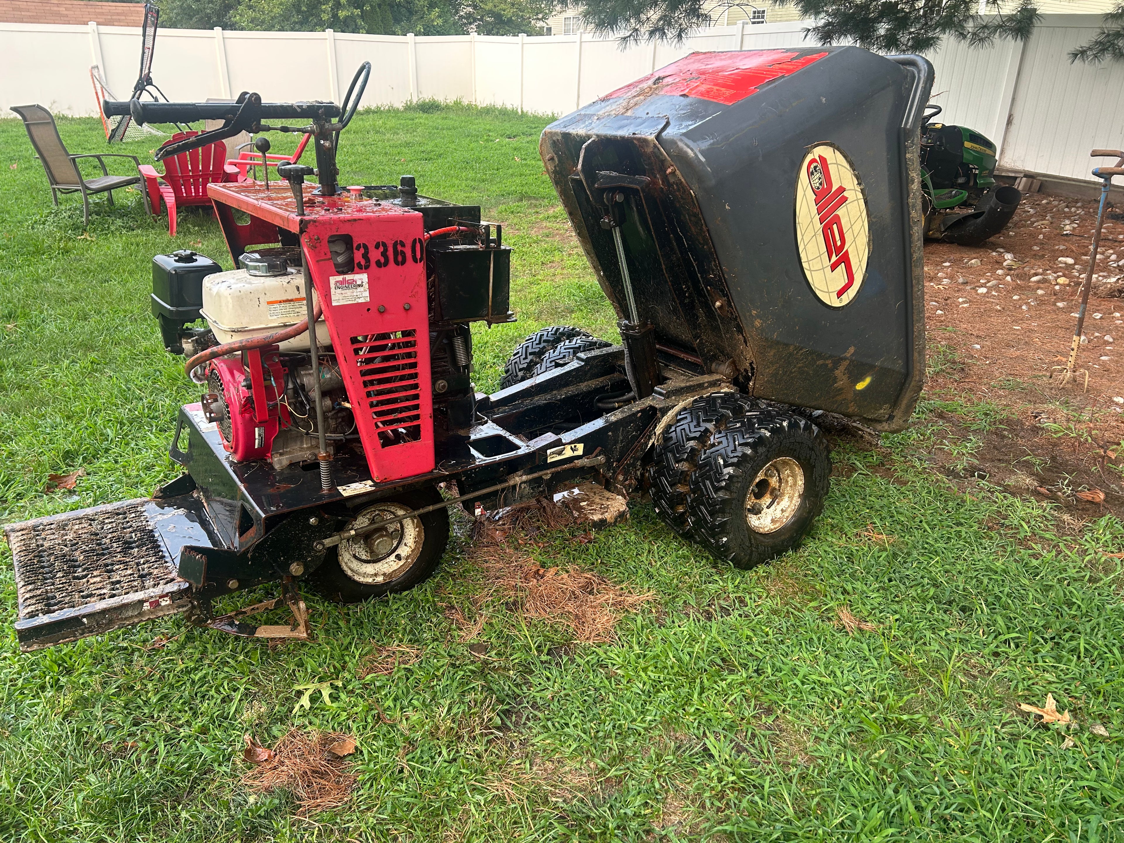 Allen A16 concrete buggy