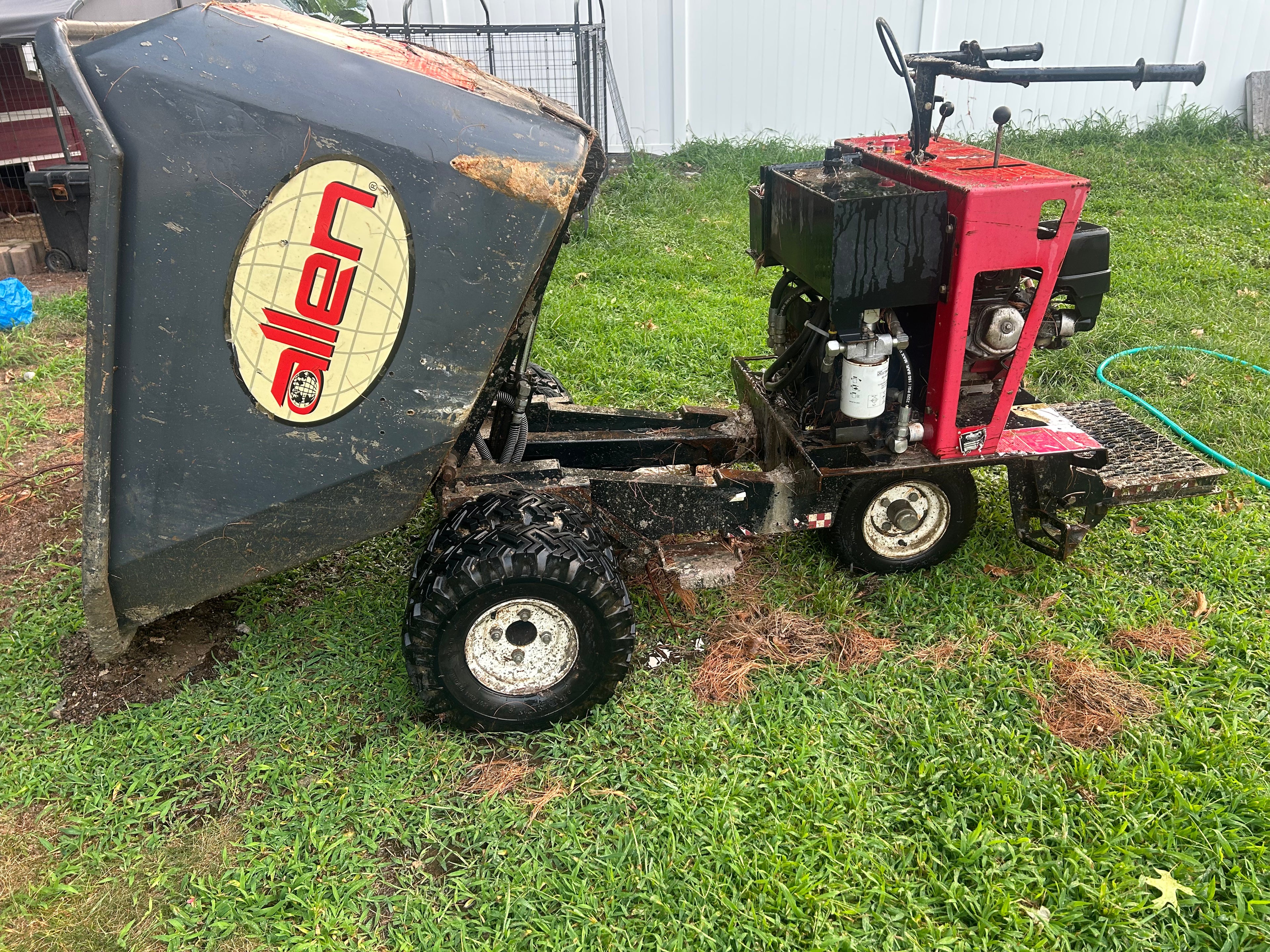 Allen A16 concrete buggy